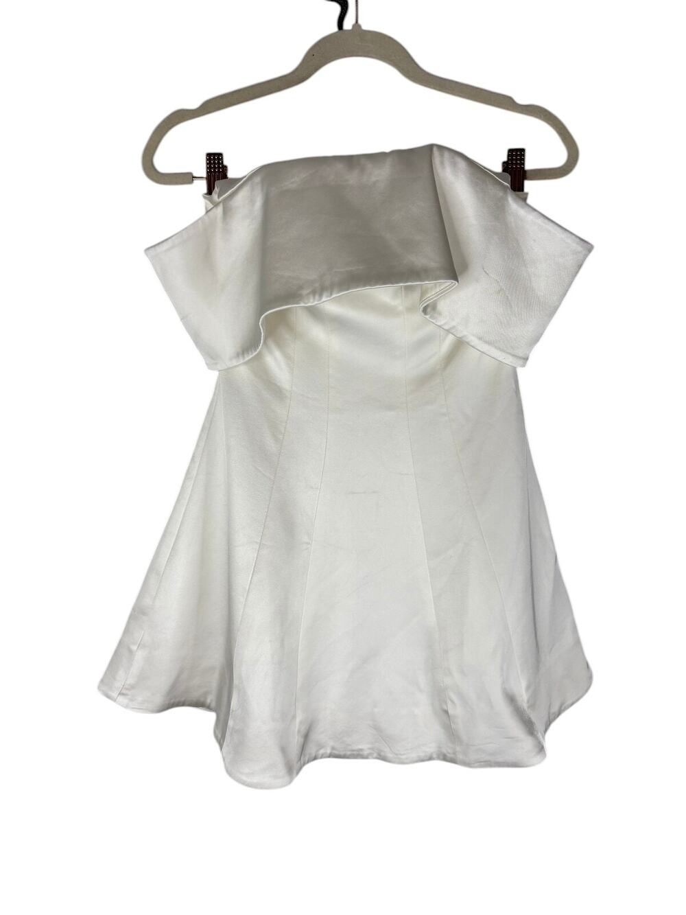 Lovers and Friends Satin Mini Dress Bridal Wedding Party Cocktail Hoco Formal XS
